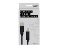 SILVER MONKEY Kabel do drukarki USB 2.0 - USB-B 1,8m UAB-018SM - 461253 - zdjęcie 2